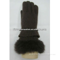 ladies orlon fingerless hand glove